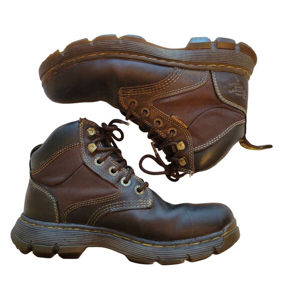 Doc Dr Martens HOLFORD Waterproof Boots Mens 9 Brown‎ Leather Womens 10 - Picture 4 of 7